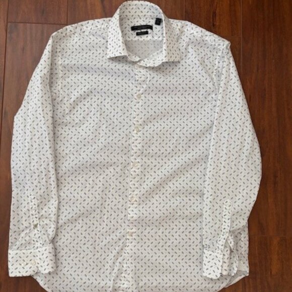 John Varvatos Signature Tailored Stretch Shirt - Picture 2 of 10